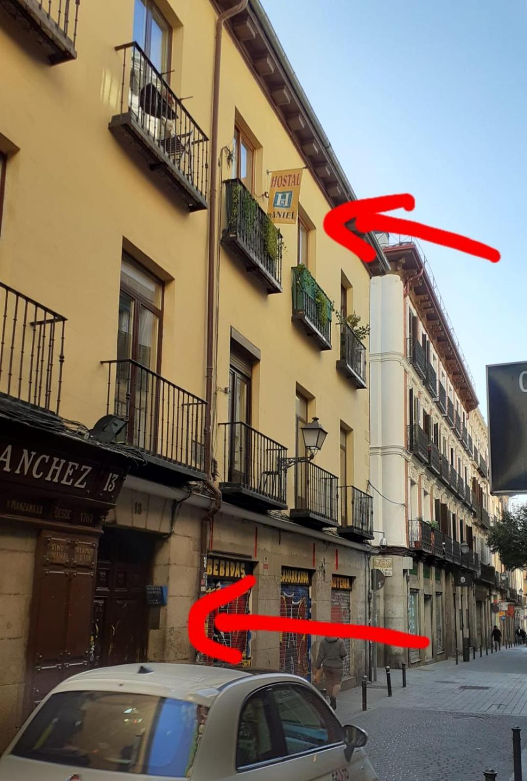Hostal Daniel مدريد المظهر الخارجي الصورة